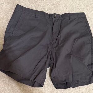 Amazon Essentials Men's Charcoal Flat Front Shorts